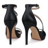 Stiletto Women High Heels: 4.3 Inch Comfortable Heels Prom Party Wedding, Peep Toe Platform Heels, Black White Silver Gold