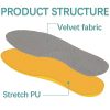 Supination Insoles for Over Supination & High Arch Support, Bow Legs Correcting Insoles,Women and Men O/X Leg Orthopedic