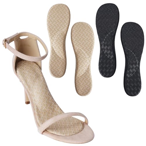 Gel High Heel Arch Support Inserts Women, Invisible Sandal Insoles, Adhesive Inserts for Flat Feet Dress Shoes Anti-Slip, 2