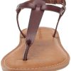 Women's Casual Thong Sandal with Ankle Strap