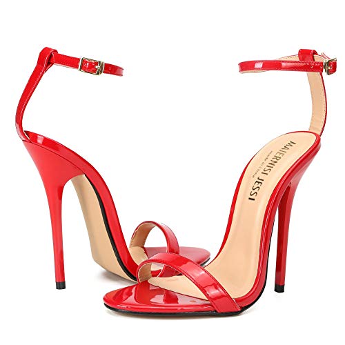Unisex Men's Women's Strappy Sandals Heels, Stilletos High Heeled Sandals