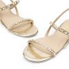 Women's Rhinestone Sandals Open Toe Casual Dressy Sparkly Comfortable Flat Summer Shoes