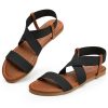 Flat Elastic Sandals for Women