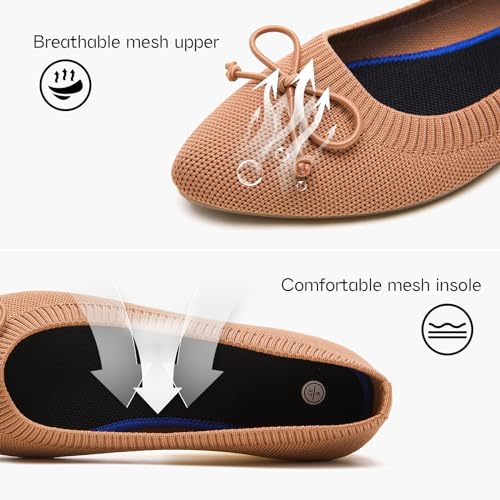 Women's Flats Black Flats Shoes Pointed Toe Ballet Flats Comfortable Bow Girls Flats Dressy