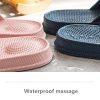 Slippers for Women and Men House Slides Shower Sandals Non-Slip Spa Massage Foam Bathroom Pool Shoes