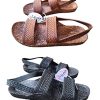 J-Slips New Adventure Sandals for Women and Men with Straps - Comfortable Jesus Jandals for Beach, Summer, and Shower -