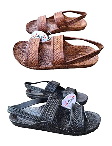 J-Slips New Adventure Sandals for Women and Men with Straps - Comfortable Jesus Jandals for Beach, Summer, and Shower -