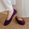 Women Block Heel PU Pointed Toe Pumps Shoes
