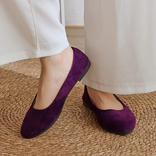 Women Block Heel PU Pointed Toe Pumps Shoes