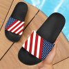 Novelty Patten Slippers for Women Men, Non-Slip Single Band Slide Sandals Open Toe Soft Sole Flat Sandals