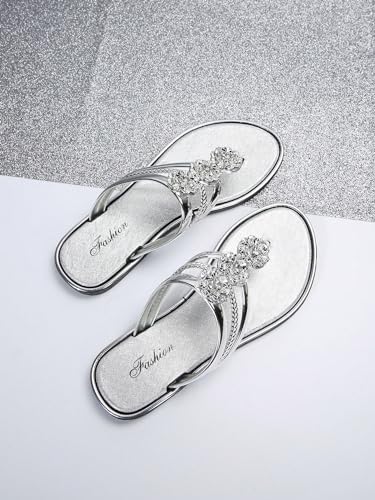 Women's Flat Sandals Flip Flop Sandals Summer Slip on Dressy Thong Sandal