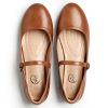 Mary Jane Ballet Flats, Black Flats for Women, Ankle Strap Dressy Comfortable Flats