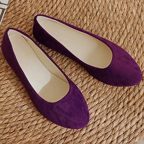 Women Block Heel PU Pointed Toe Pumps Shoes